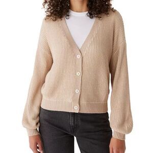 Frank And Oak Women's‎ Drop-Shoulder Cardigan Sweater Size Small